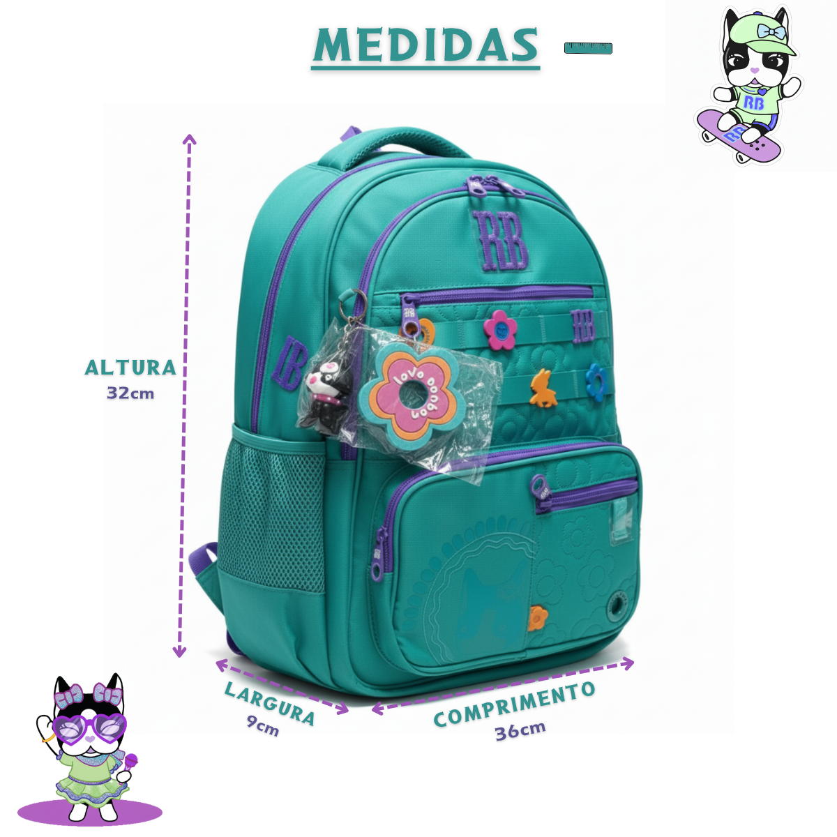 Mochila - design ergonômico