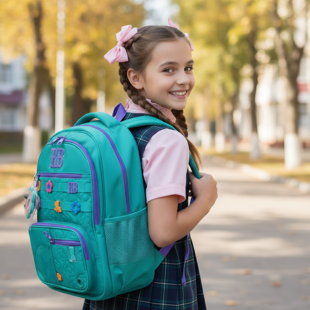 Mochila - cores vibrantes